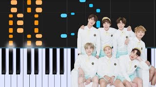 BTS - "Anpanman" Piano Tutorial - Chords - How To Play - Cover