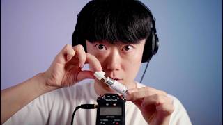 ASMR 타스캠으로 자극적인 소리 3개 + 편안한 소리 3개 들으면 꿀잠 잔다 | Intense Triggers w/ Tascam For Instant Tingle