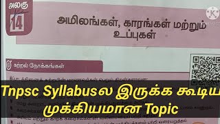 Tnpsc Science Topics | அமிலங்கள்,காரங்கள் மற்றும் உப்புகள் | Acid Base and Salt | Tnpsc Exam