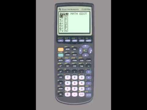 TI-83: Chi-SquareTest TI-83: Chi-SquareTest