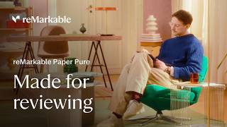 Made for reviewing | reMarkable Paper Pure