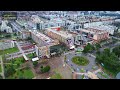 podgorica snimak dronom preko morače februar 2024 podgorica city 4k aerial view mne crna gora