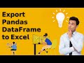 𝗘𝘅𝗽𝗼𝗿𝘁 𝗣𝗮𝗻𝗱𝗮𝘀 𝗗𝗮𝘁𝗮𝗙𝗿𝗮𝗺𝗲 𝘁𝗼 𝗘𝘅𝗰𝗲𝗹 | Data Analysis |