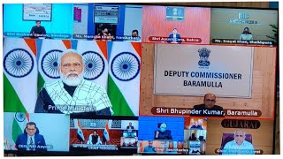 PM Modi Interacts With 5 DCs Of Aspirational Districts Including DC Baramulla