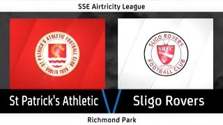 St Patrick's Athletic 0-3 Sligo Rovers