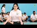 hamsa homeopathy medical college international day of yoga celebration idy2022