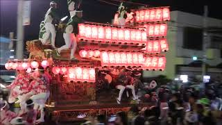 中町　令和4年 深井だんじり祭　やりまわし　八町連合パレード　大阪府堺市