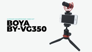 BOYA / BY-VG350 Vlog・動画撮影用マイク・照明キット