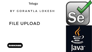 Selenium Java Tutorial 22: Upload File in Selenium Java #telugu #selenium #java
