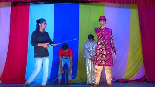 ભગવાન શ્રી કૃષ્ણ અને અર્જુનની વાત Magician V K jadugar .... khambhaliya stege show.  #magic #jadugar