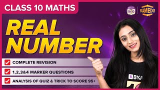 Real Numbers | Concept and Important Questions | Chapter 01 Class 10 | CBSE Boards 2024 | Exam Edge