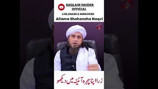 Allama Shahensha Hussain reply to Tariq Masood | Shia Majlis Short Clips | Saqlain Haider |