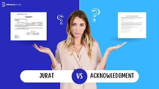 ⚖️ Jurat or Acknowledgment? Most Notaries Get This WRONG! 😱