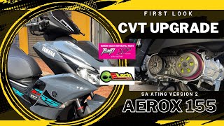 HOW TO CHANGE | CLEAN CVT OF YAMAHA AEROX 155 V2 | ETECH CLUTCH LINING | TSMP TORQUE DRIVE