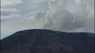 ¿Cómo está el volcán Nevado del Ruiz este lunes?
