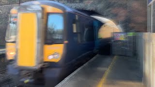 *HELLFIRE* SouthEastern Class 375s Blaze Through Pluckley At Speed. 13/01/22