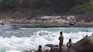 Funny rafting in nepal bheri river