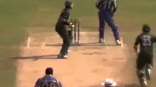 Very funny run out in Cricket history   YouTube