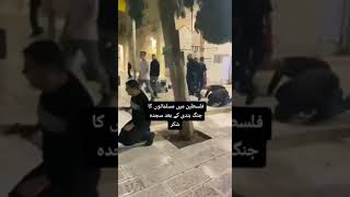 Palestinians praying in Masjid Al Aqsa 😍 WhatsApp status, Palestinians Won Mosque Al Aqsa, #Shorts