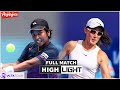 Mananchaya Sawangkaew vs Saisai Zheng Full Match Highlights - WTA Jiujiang 2024