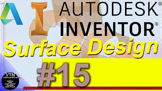 AutoDesk INVENTOR Surface Design 15 ( Coil )