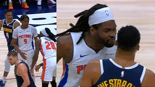 Isaiah Stewart gets in Russell Westbrook's face after Russ called him "dumba*s" 😳