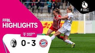 SC Freiburg - FC Bayern München | Highlights FLYERALARM Frauen-Bundesliga 22/23