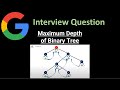 Maximum Depth of Binary Tree - Recursion Solution - Python