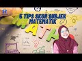 TIPS SKOR SUBJEK MATEMATIK