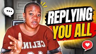 Finally Responding To you guys