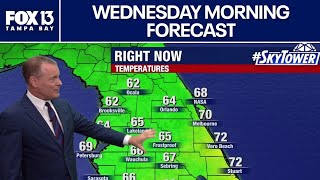 Tampa weather | Wednesday morning forecast