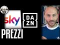 Quanto costa il calcio in TV 21/22: prezzi DAZN Sky Amazon Mediaset NOW ||| Speciale Avsim