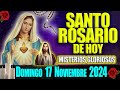 El Santo Rosario de Hoy Domingo 17 de Noviembre 2024 🌹 Misterios Gloriosos 🌹 Oración de Hoy