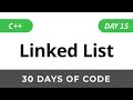Day 15: Linked List - 30 Days of Code HackerRank Solutions