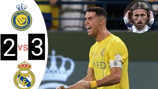 Al Nassr vs Real Madrid (4-1) Hala Ronaldo! All Goals & Extended Highlights