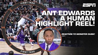 'A HUMAN HIGHLIGHT REEL!' - Stephen A. wants Ant Edwards as the face of the leag