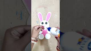easy paper making rabbit/ paper craft#short #papercraft