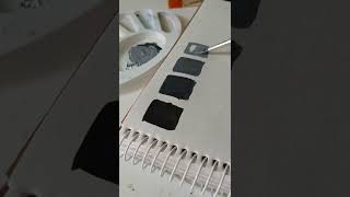 colour mixing |Black and white |Painting #art #painting #aesthetic #arte #drawing