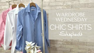 Shepherd’s Wardrobe Wednesday Chic Shirts October 12, 2022