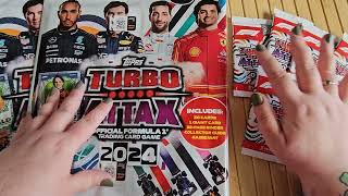 ANOTHER DAY...  MORE TOPPS F1 TURBO ATTAX 2024 OPENINGS!