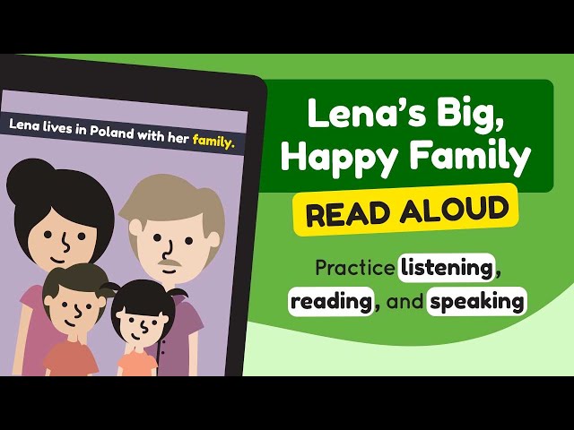 Talking About Family Members General English Esl Video Lessons
