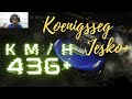 Test Ride - +436KM/H no Koenigsseg JESKO+ (NAVE DEMAIS)