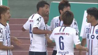 【公式】ゴール動画：野村 直輝（横浜FC）5分 レノファ山口ＦＣvs横浜ＦＣ 明治安田生命Ｊ２リーグ 第25節 2017/7/29