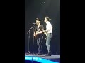 James and Connor - The Vamps - Girls on Tv Acoustic - Sheffield Arena - Night and Day Tour 2018