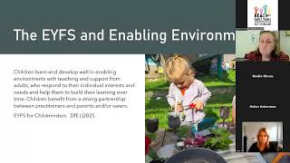 Early Years Network Webinar Enabling Environments July 2025