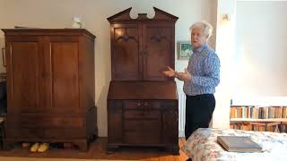 Thomas Chippendale Bureau Bookcase Desk