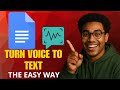 How to Use Voice-to-Text in Google Docs 2026