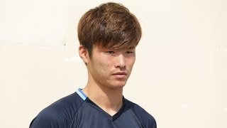 【U-23日本代表　リオ五輪アジア最終予選】1/17 亀川諒史インタビュー