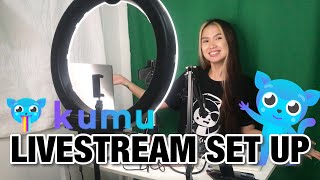 KUMU Livestream Set Up | MEGZV