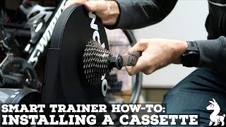 Installing a Cassette on a Direct Drive Smart Trainer // Kickr CORE